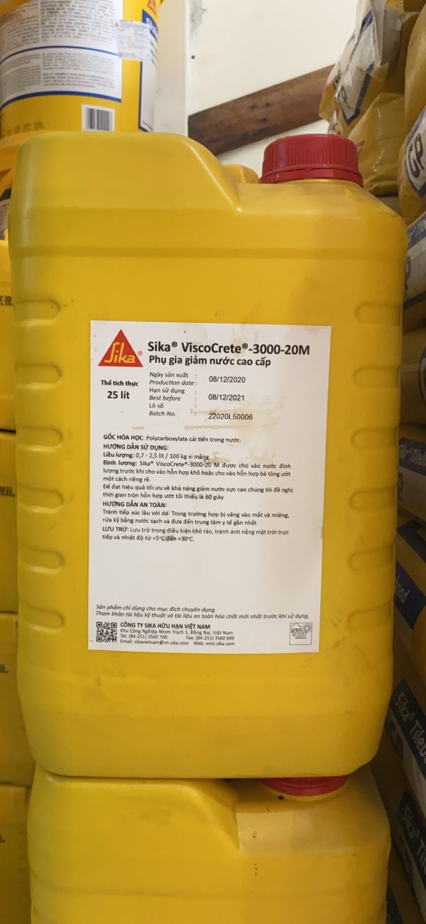 Sika viscocrete 3000-20m-25L