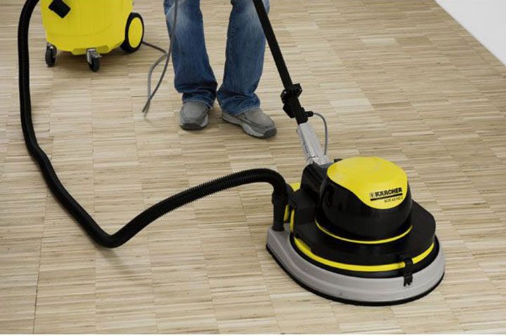 may cha san Karcher BDS 43Duo C Máy chà sàn Karcher BDS 43/Duo C làm sạch hiệu quả các bề mặt