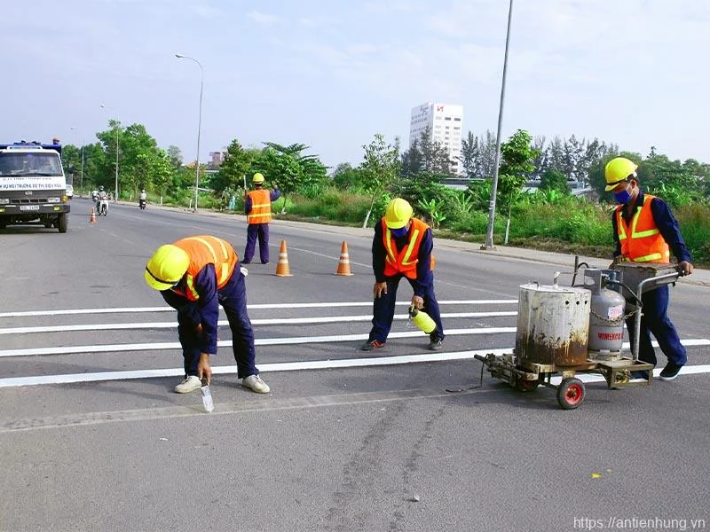 Ứng dụng của sơn giao thông