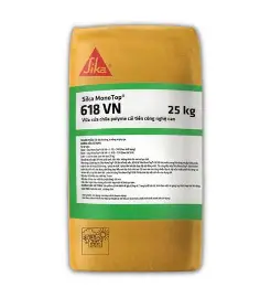 Sika MonoTop®-618 VN | Vữa sửa chữa bê tông kết cấu cường độ cao gốc xi măng polymer