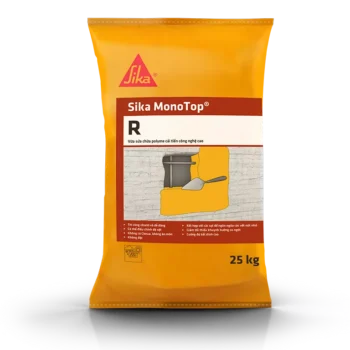 Sika Monotop® R | Vữa sửa chữa bê tông gốc xi măng polymer cho bề mặt đứng và trần