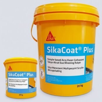 SikaCoat Plus | MÀNG CHỐNG THẤM ĐÀN HỒI ĐA NĂNG THI CÔNG LỎNG KHÁNG KIỀM GỐC ACRYLIC