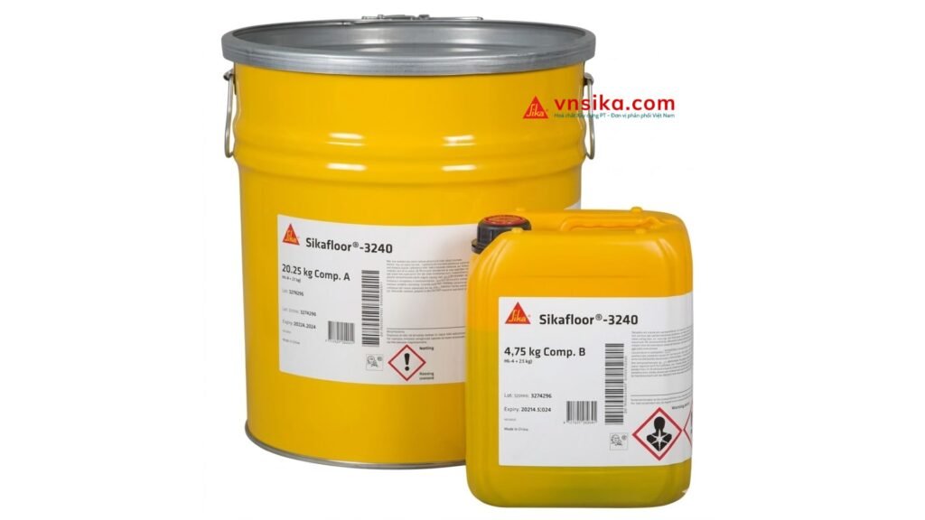 Sikafloor®-3240 | Hệ phủ sàn polyurethane đàn hồi giảm ồn và chống mài mòn cho công trình thương mại
