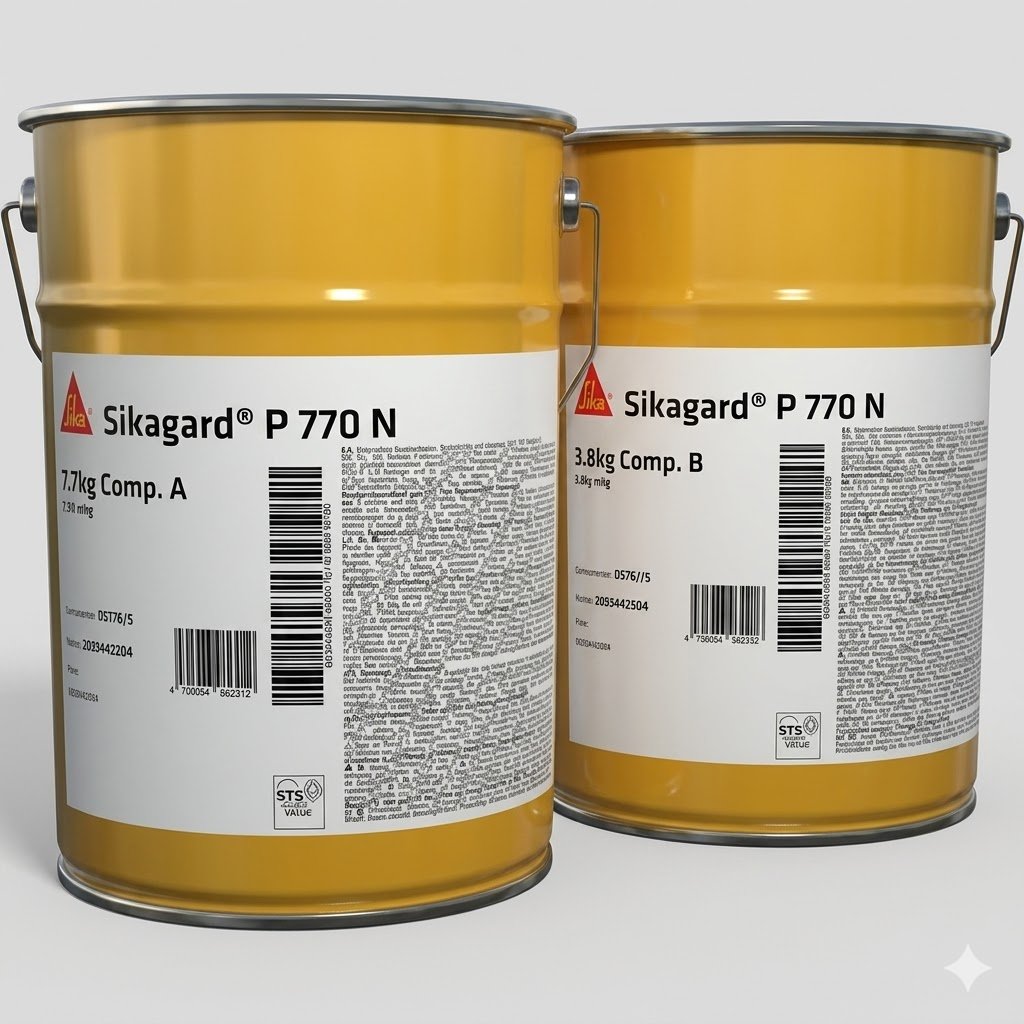 Sika Sikagard® P 770 N | Sơn lót epoxy gốc nước tăng bám dính cho hệ phủ sàn và bảo vệ bê tông
