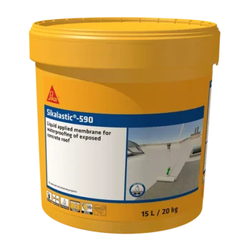 Sikalastic®-590| Hợp chất chống thấm thi công lỏng gốc PU-Acrylic phân tán, kinh tế, cải thiện khả năng kháng lại sự đọng nước