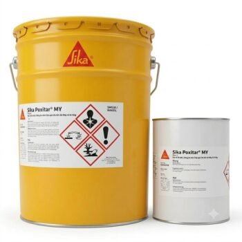 Sika® Poxitar® MY | Sơn phủ epoxy bitum bảo vệ chống ăn mòn cho kết cấu thép và bê tông