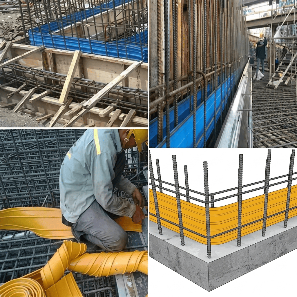 Thi công hàn nối Sika Waterbar® AR VN tại công trường