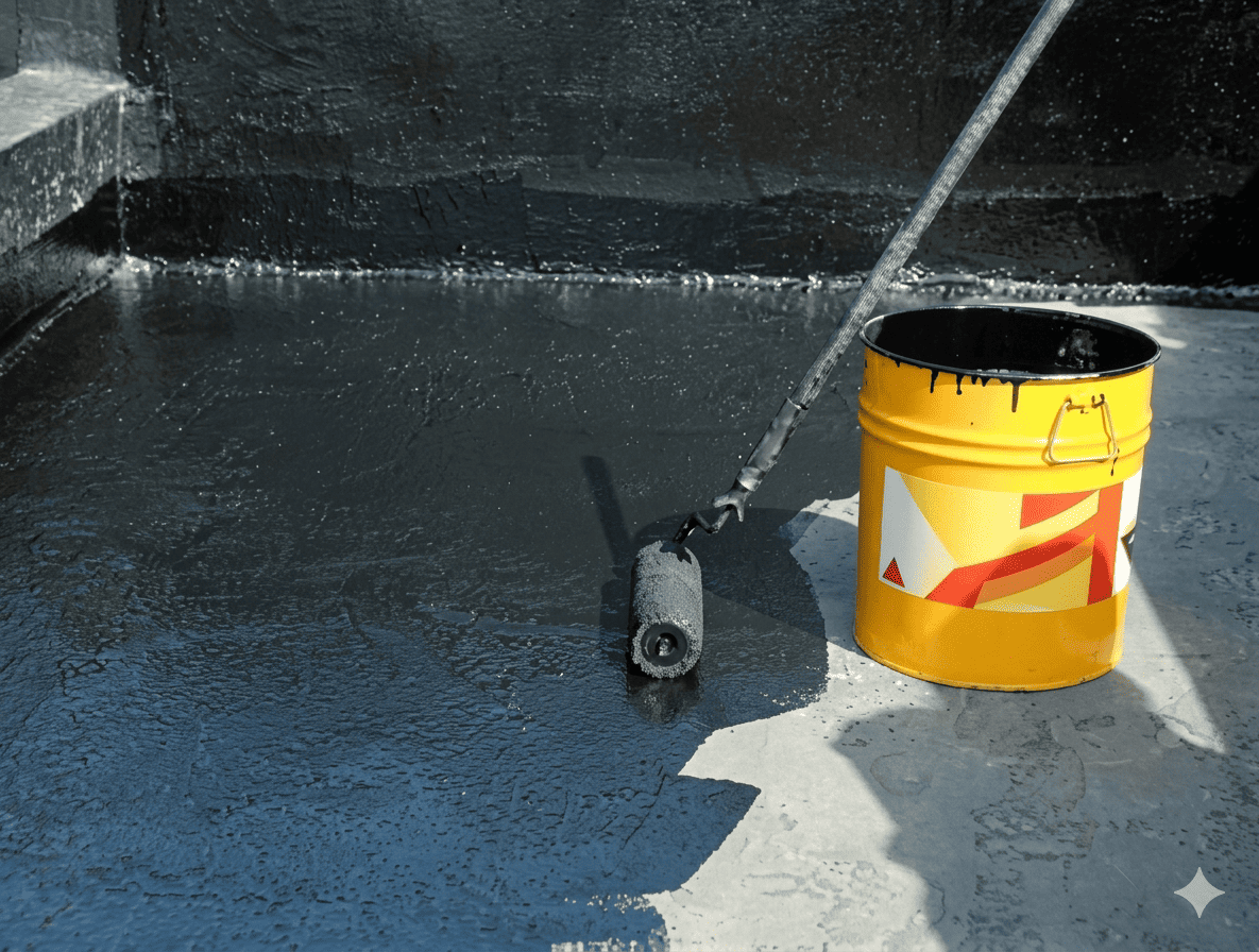Quét lớp lót bitum BC Coating