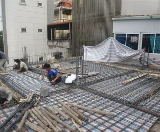 Thi công Sika MonoTop 610 bonding agent và bảo vệ cốt thép