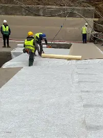 Thi công SikaProof Tape-120 mối nối