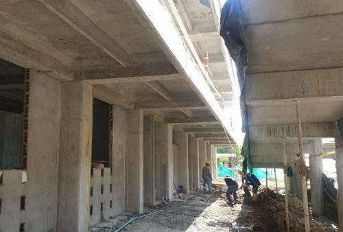 Thi công SikaWall 340 Smooth VN — bay bả tường