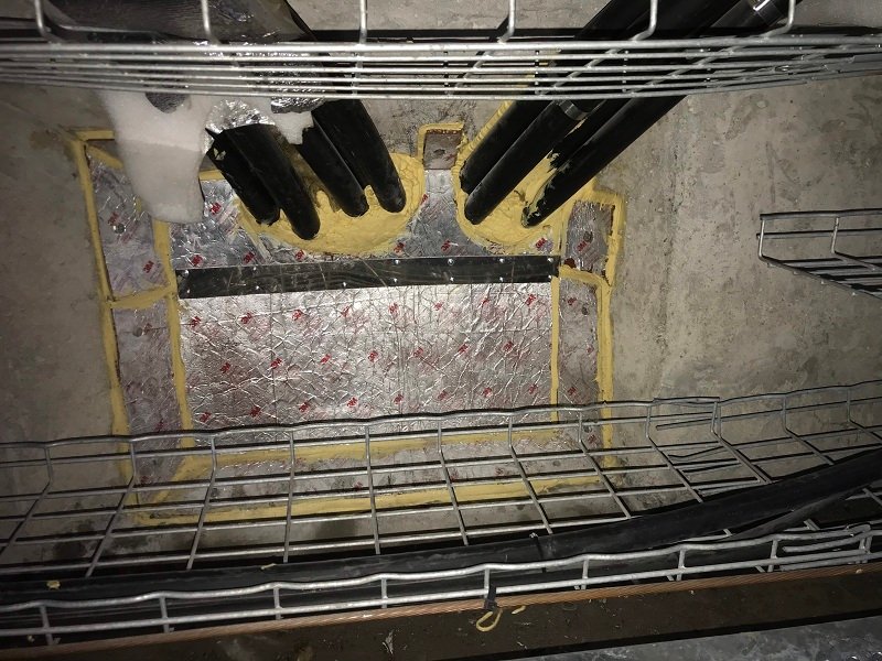 Thi công Sikaflex-400 Fire — trám khe ngăn cháy lan