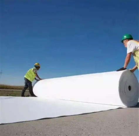 Thi công vải địa kỹ thuật Sika Geotextile-500