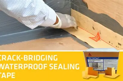 Quy trình lăn ép Sika SealTape F