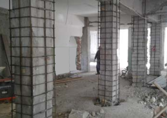Thi công SikaWrap 231 C bước 1