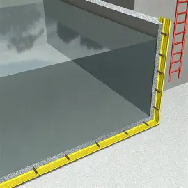 Sika Waterbar DR VN ứng dụng tầng hầm hồ chứa