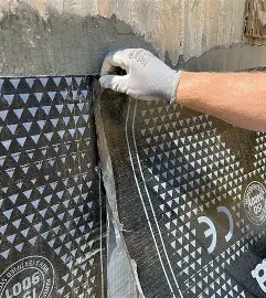 Ứng dụng SikaShield W2 kết dính màng bitum tầng hầm