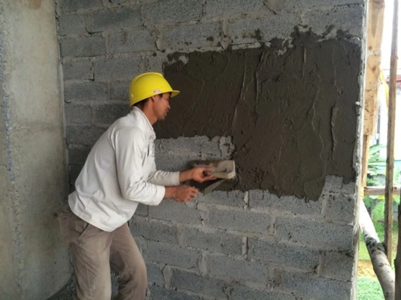 Sikadur-732 thi công trên bề mặt ẩm