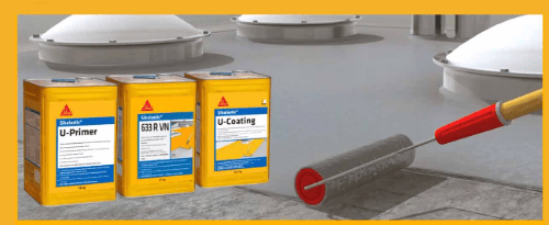 Ứng dụng 633 R VN mái bê tông