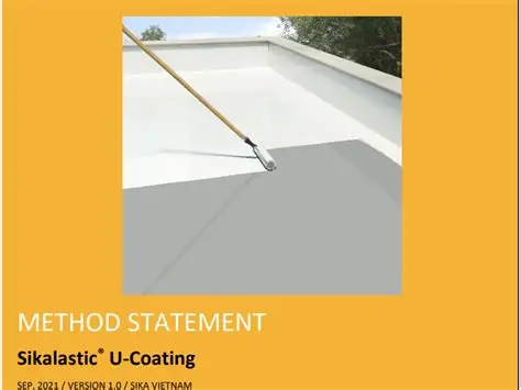 Ứng dụng Sikalastic U-Coating topcoat bảo vệ mái chống thấm