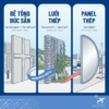 Chọn Mặt Tường MSE- Bê Tông Đúc Sẵn vs Lưới Thép vs Panel Thép