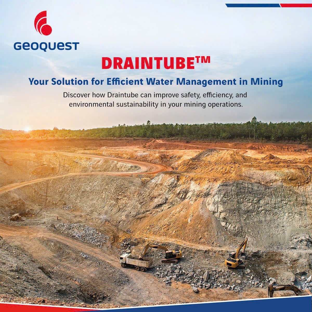 Draintube™ – Thảm ống thoát nước & thu khí địa kỹ thuật (Geoquest–Afitex) - Ảnh 7