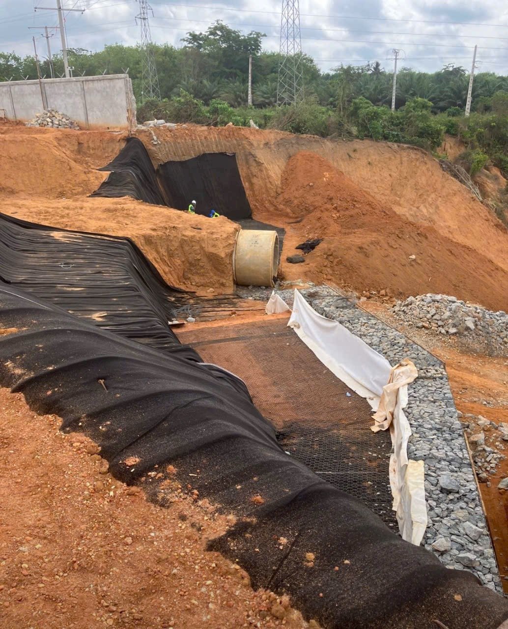 Draintube™ – Thảm ống thoát nước & thu khí địa kỹ thuật (Geoquest–Afitex) - Ảnh 27