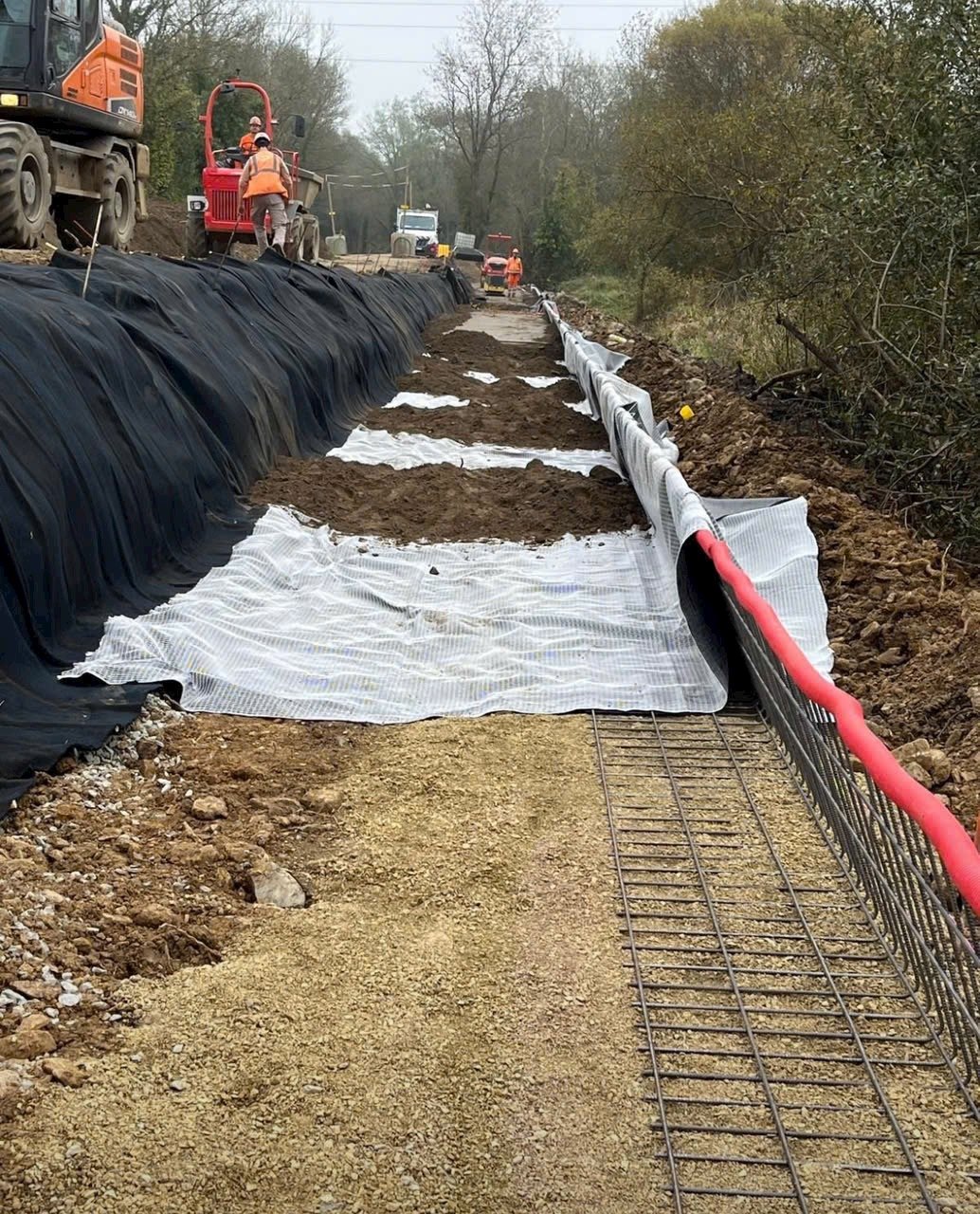 Draintube™ – Thảm ống thoát nước & thu khí địa kỹ thuật (Geoquest–Afitex) - Ảnh 34