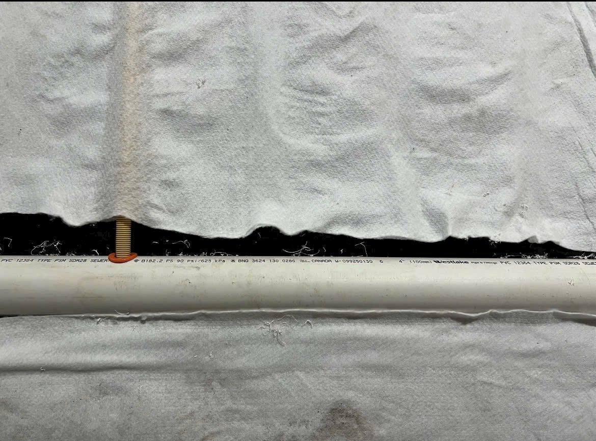 Draintube thoát nước bảo vệ nền nhà kho nhà máy công nghiệp