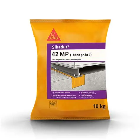Sikadur®-42 MP | Vữa rót epoxy 3 thành phần cường độ cao cho bệ máy và kết cấu chịu tải trọng động 1 Sikadur®-42 MP | Vữa rót epoxy 3 thành phần cường độ cao cho bệ máy và kết cấu chịu tải trọng động