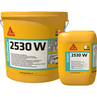 Sikafloor®-2530 W | Sơn phủ epoxy gốc nước cho sàn bê tông công nghiệp và thương mại