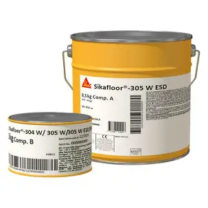 Sikafloor®-305 W ESD | Lớp phủ epoxy chống tĩnh điện ESD