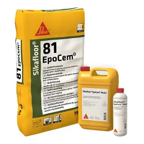 Sikafloor®-81 EpoCem® New HC | Vữa epoxy xi măng tự san phẳng cho sàn bê tông công nghiệp
