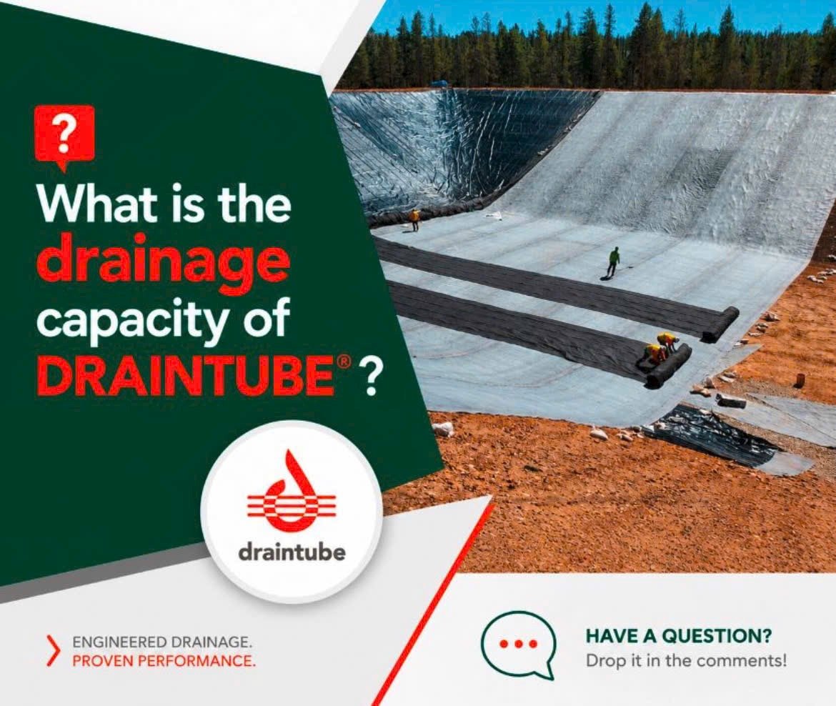 Draintube™ – Thảm ống thoát nước & thu khí địa kỹ thuật (Geoquest–Afitex) - Ảnh 3