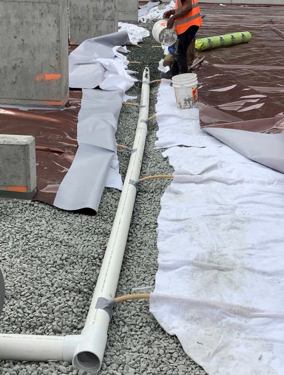 Draintube™ – Thảm ống thoát nước & thu khí địa kỹ thuật (Geoquest–Afitex) - Ảnh 4