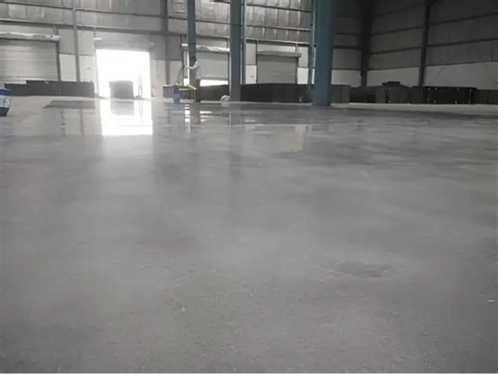 Sàn nhà xưởng công nghiệp thi công với chất hỗ trợ xoa nền Sikafloor-931