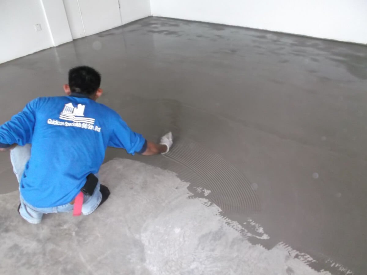 Floor Topping Compound thi công san bằng nền bê tông