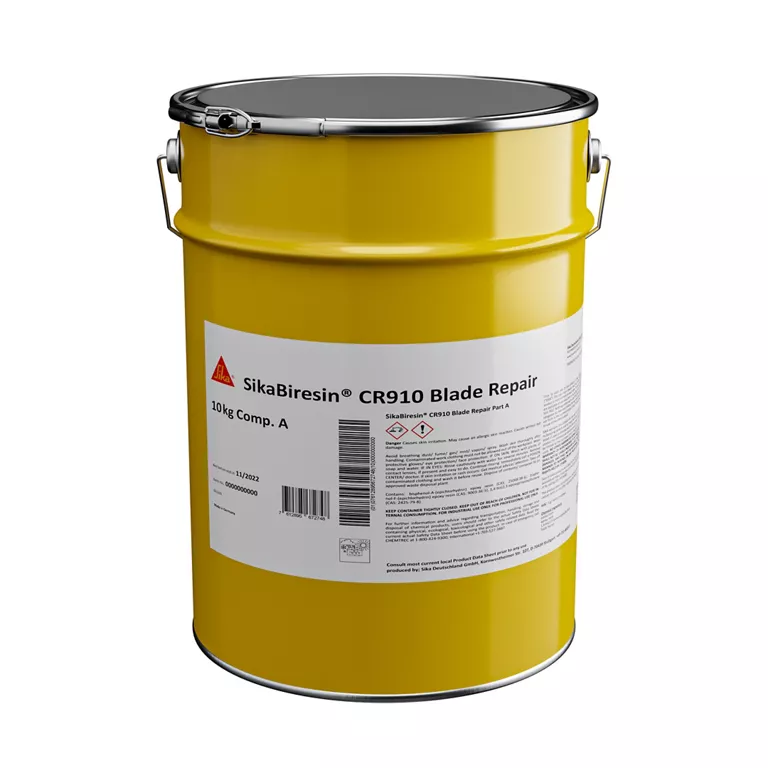 SikaBiresin® CR910 — nhựa epoxy sửa chữa composite cánh quạt điện gió