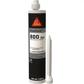 SikaForce-800 Red cartridge — bả bề mặt cánh quạt >15°C