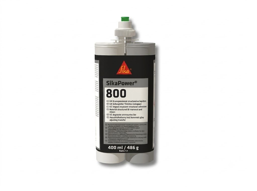 SikaPower®-800 — Keo dán kết cấu Epoxy 2 thành phần độ nhớt thấp bơm khe kín tải trọng cao