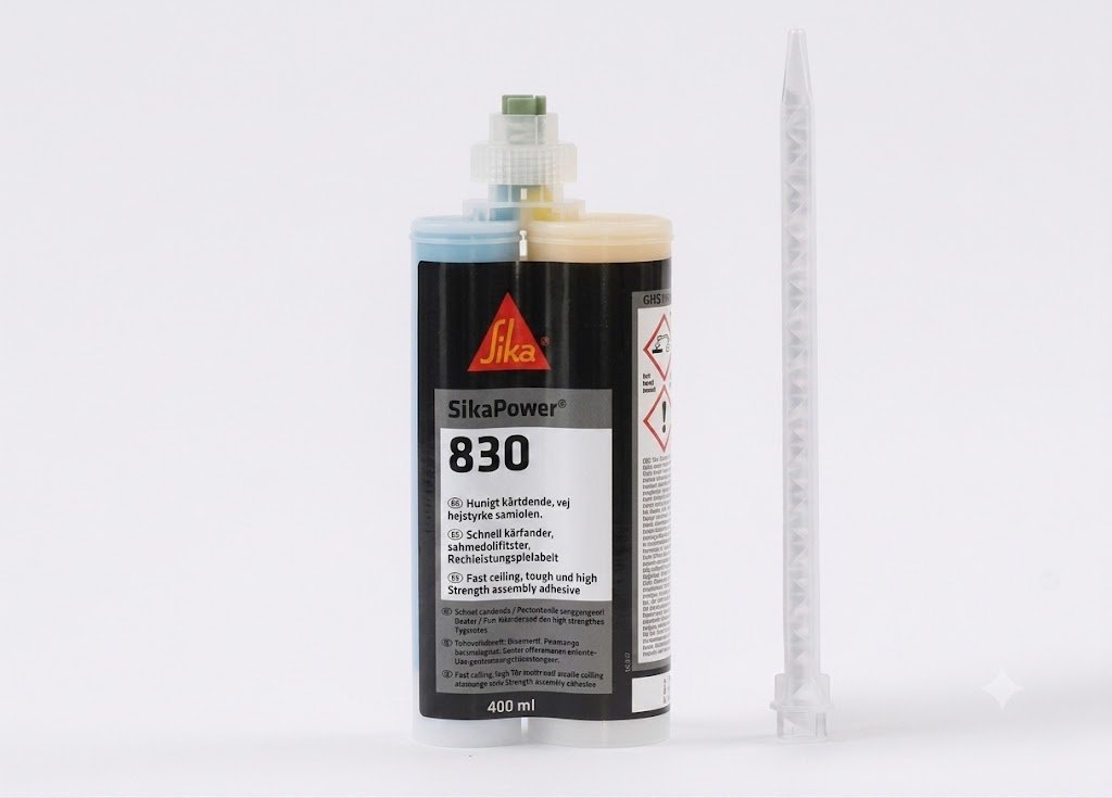 SikaPower®-830 keo epoxy kết cấu dán cánh quạt tuabin gió DNV certified