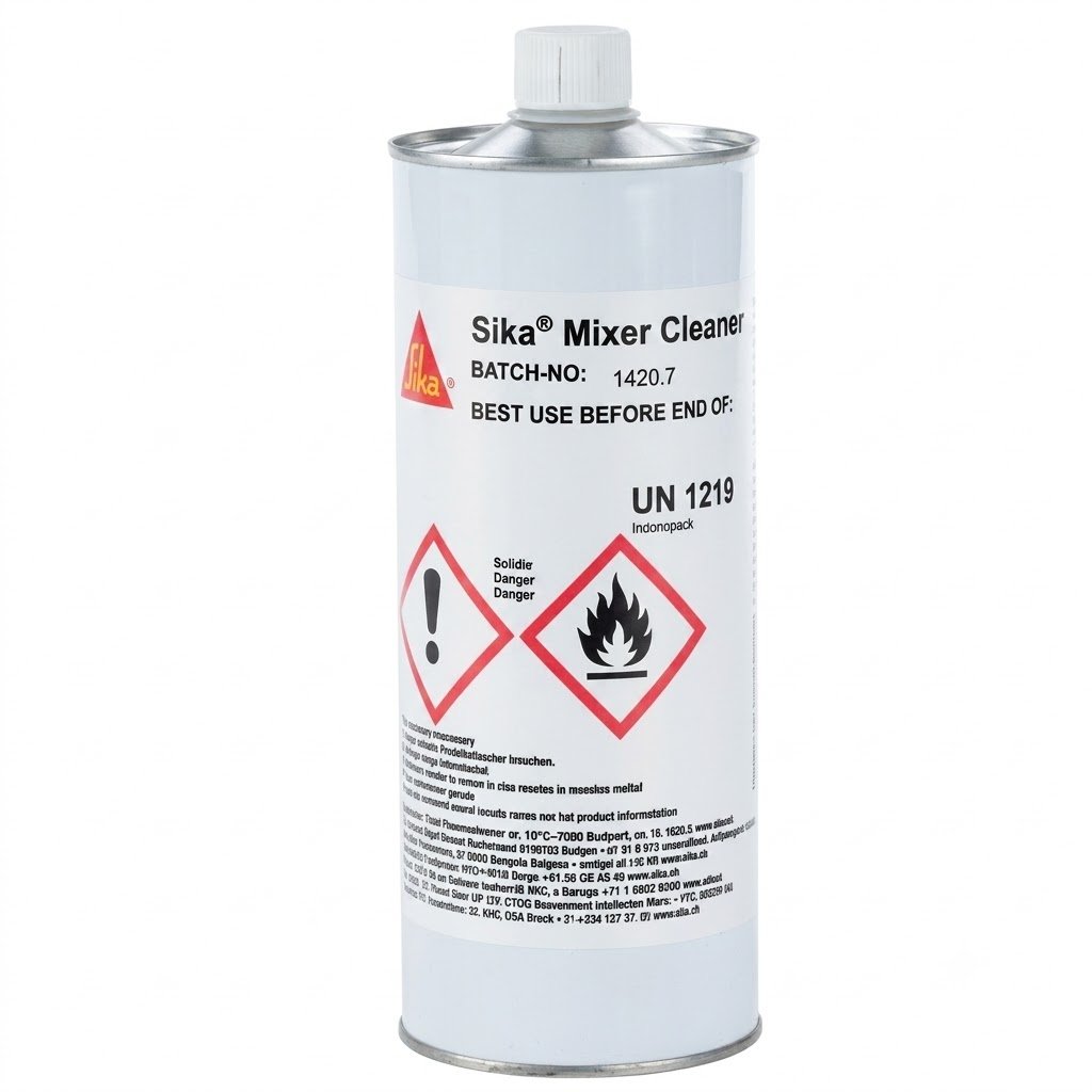 Sika Mixer Cleaner chất làm sạch thiết bị silicone static mixer