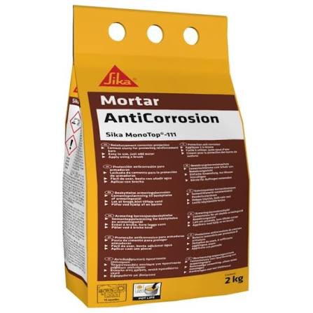 Sika MonoTop®-111 AntiCorrosion | Vữa bảo vệ cốt thép và hồ kết nối