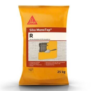 Sika MonoTop®-650 R | Vữa sửa chữa bê tông kết cấu thi công thủ công hoặc phun