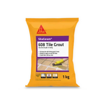 SikaCeram®-608 Tile Grout | Keo chà ron (keo chít mạch) gốc xi măng cho gạch và đá tự nhiên