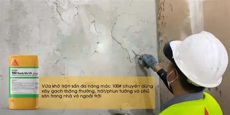 SikaMur®-100 Ready Mix VN | Vữa khô trộn sẵn chất lượng cao cho xây gạch và trát tường nội ngoại thất - Ảnh 4