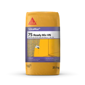 SikaMur®-75 Ready Mix VN | Vữa xây tô trộn sẵn chất lượng cao cho tường và sàn nội ngoại thất
