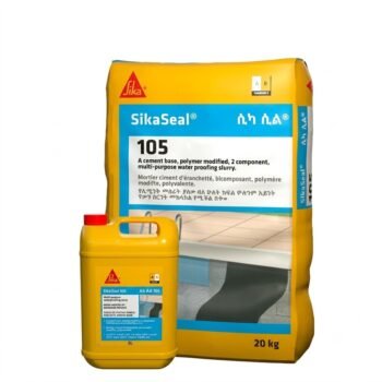 SikaSeal®-105 | Vữa chống thấm gốc xi măng polymer 2 thành phần cho tầng hầm, bể nước và kết cấu bê tông