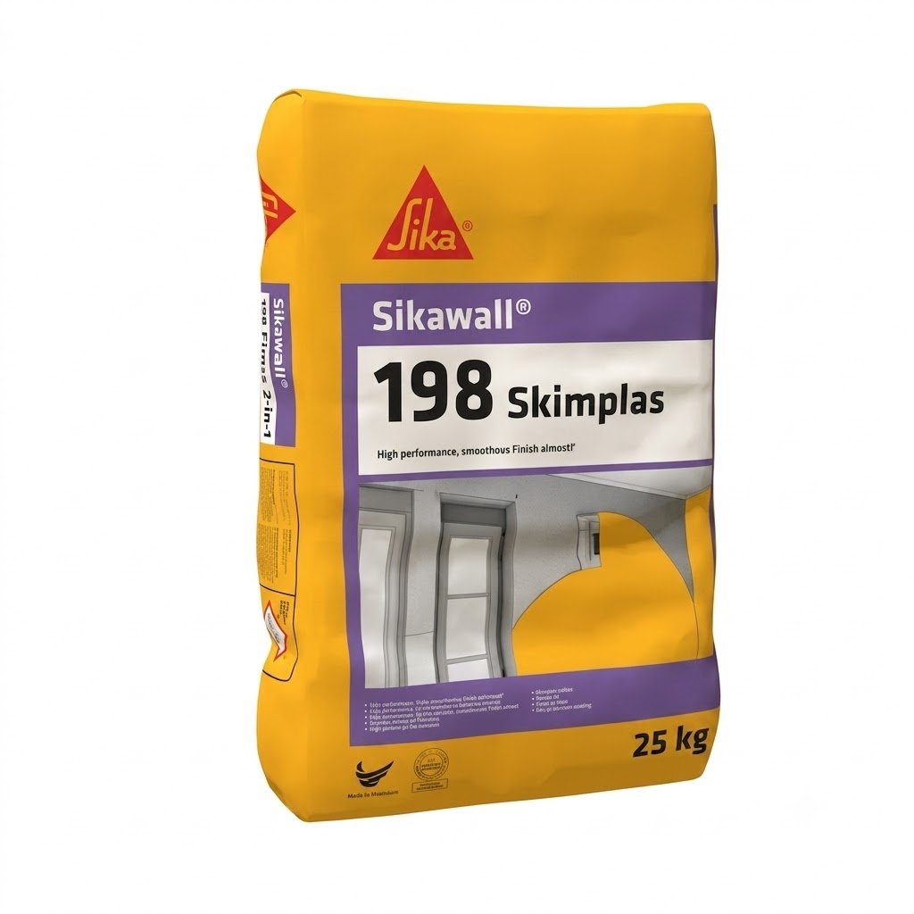SikaWall®-198 Skimplas | Vữa bả mỏng gốc xi măng hoàn thiện bề mặt 1 SikaWall®-198 Skimplas | Vữa bả mỏng gốc xi măng hoàn thiện bề mặt