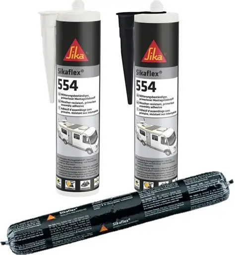 Sikaflex 554 keo dán kết cấu đàn hồi STP 1 thành phần dạng unipack